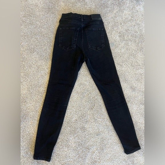 EVERLANE black, skinny jeans. Size 27 - Picture 2 of 5
